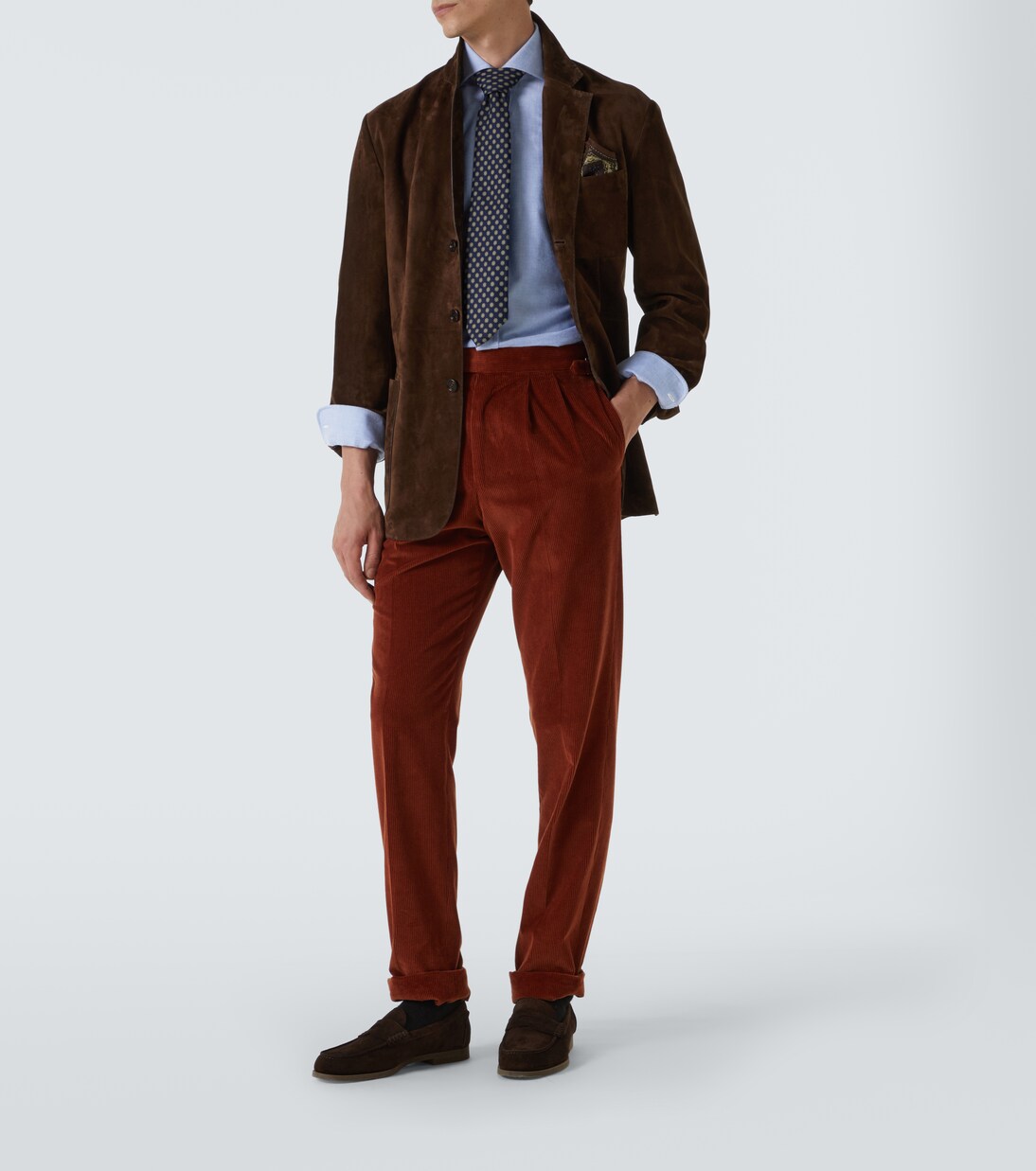 Oxford-Hemd aus Baumwolle und Kaschmir | Dunhill