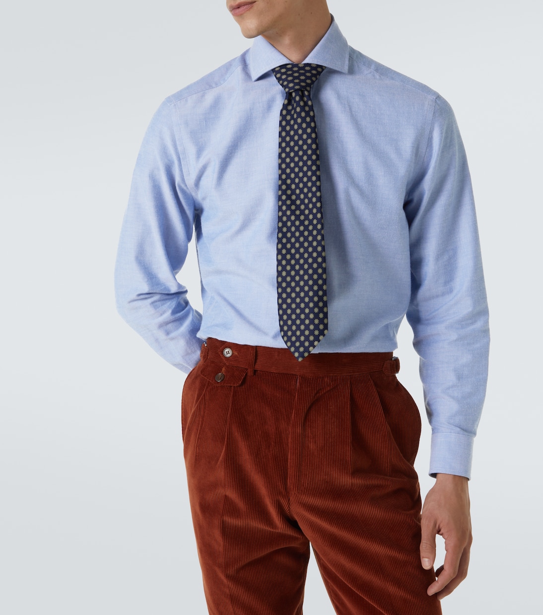 Oxford-Hemd aus Baumwolle und Kaschmir | Dunhill