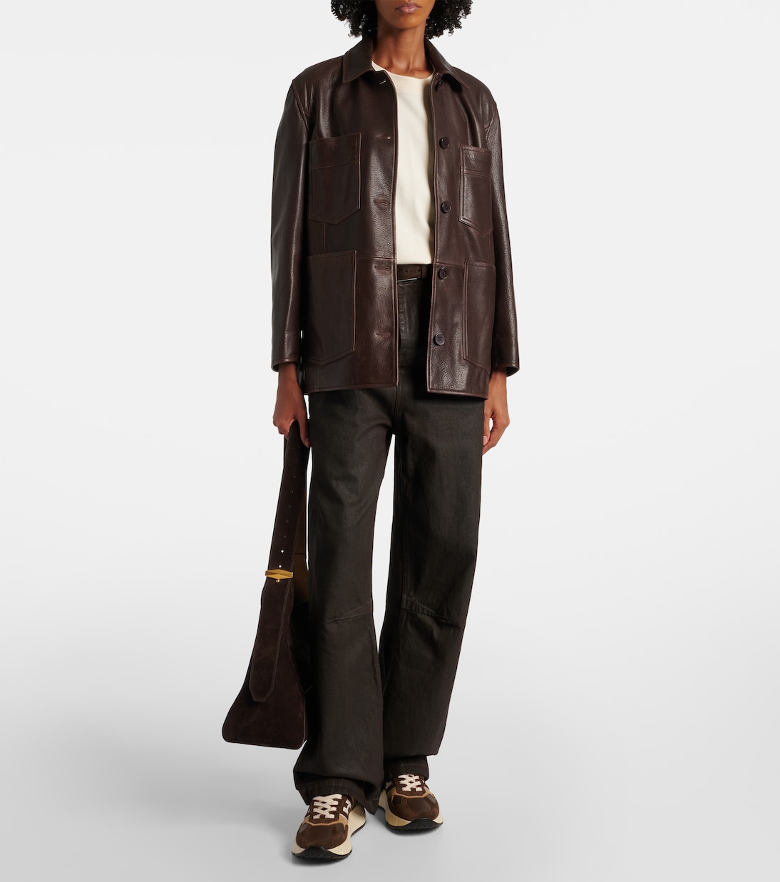 Sneakers H669 aus Veloursleder und Leder | Hogan