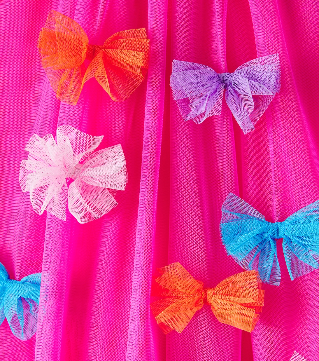 Bow-detail tulle dress | Stella McCartney Kids