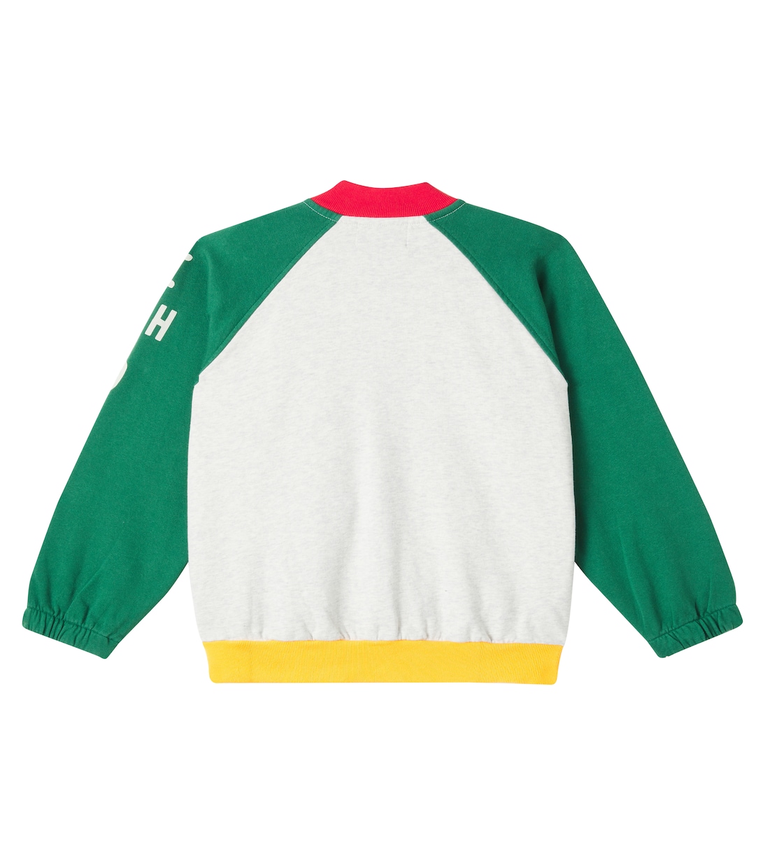 Zip-up cotton fleece sweatshirt | Bobo Choses