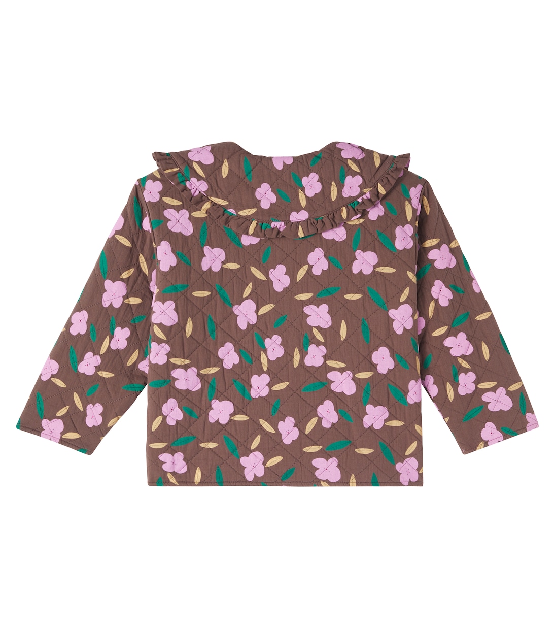 Flower quilted cotton jacket | Jellymallow