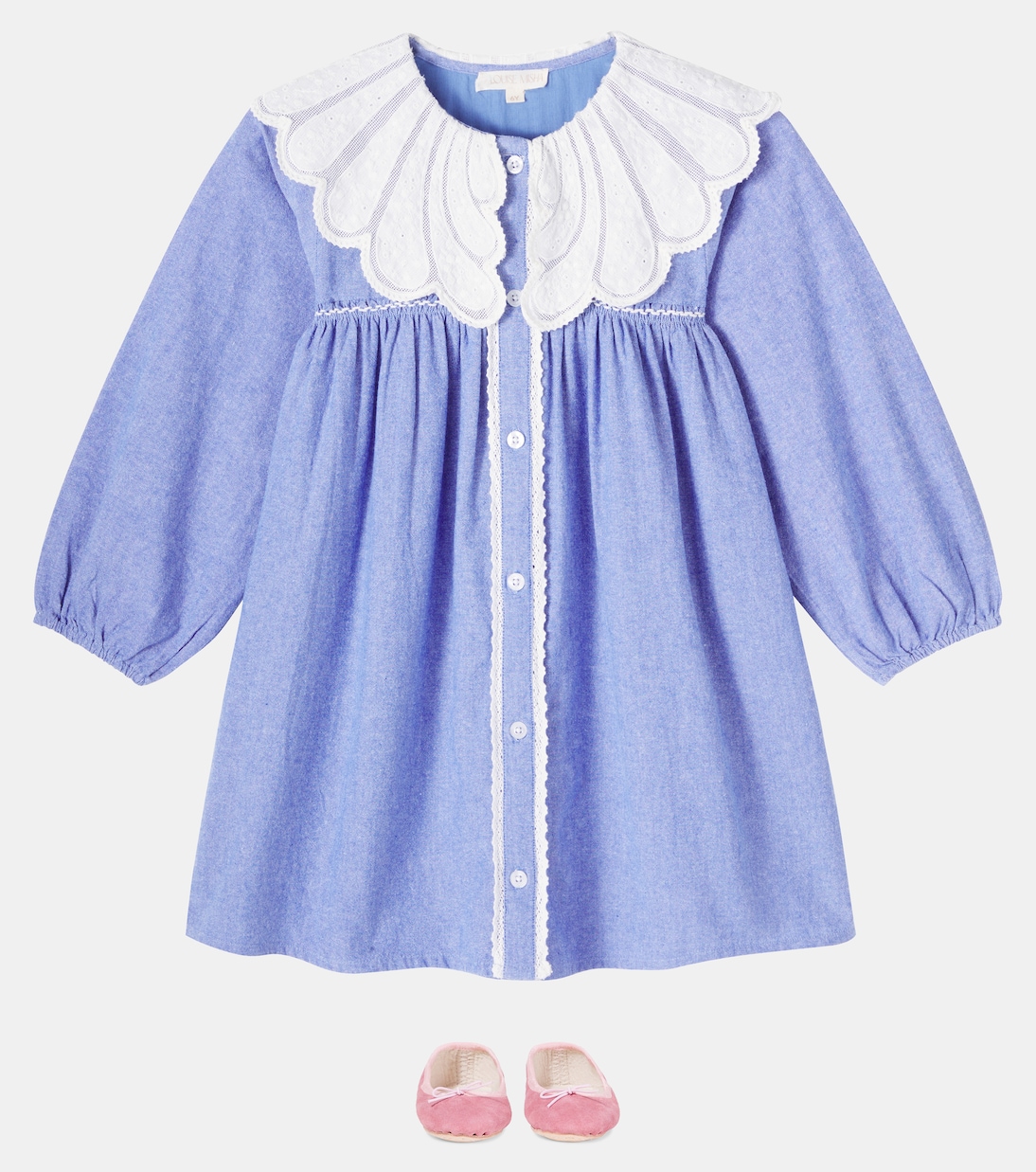 Kleid Hyacinte aus Baumwoll-Chambray | Louise Misha