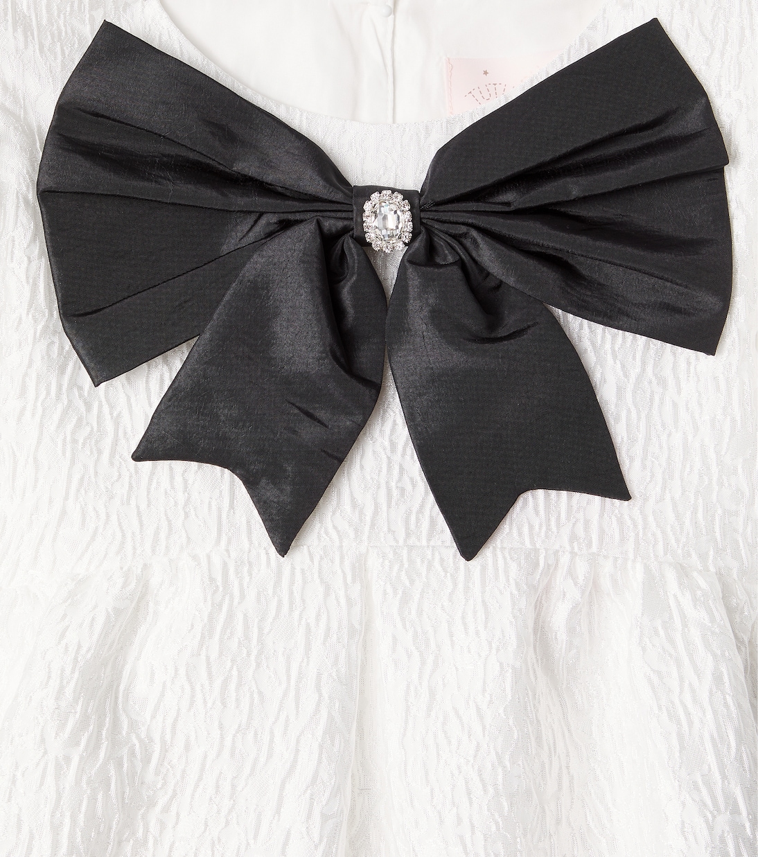 Abito Dolly in broccato con fiocco | Tutu Du Monde