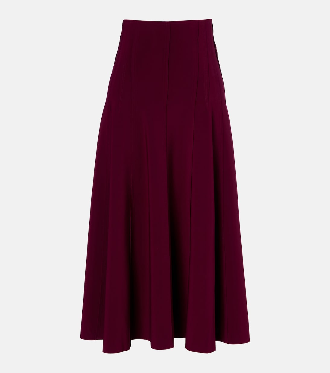High-rise midi skirt | Norma Kamali