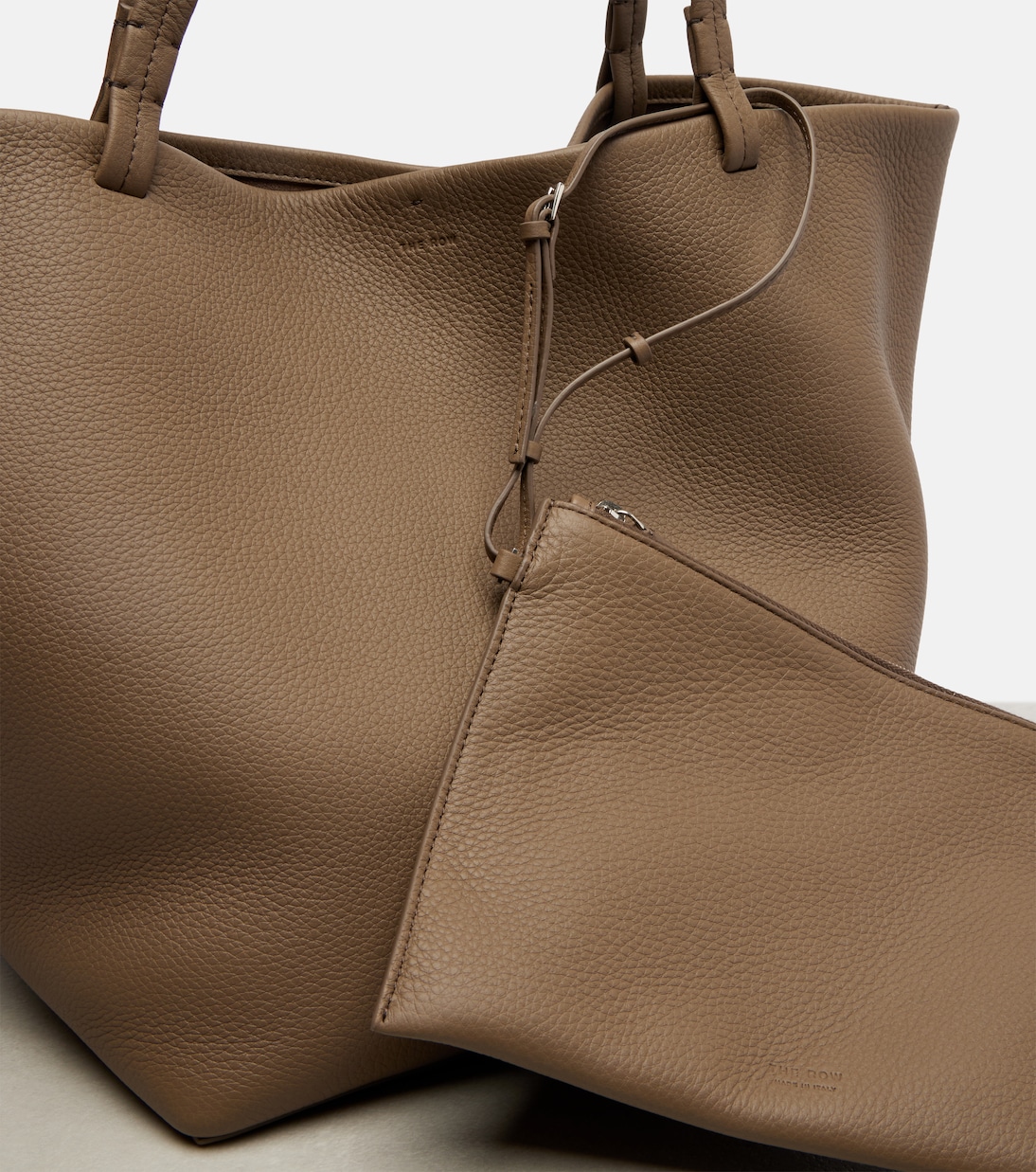 Park Three leather tote bag | The Row