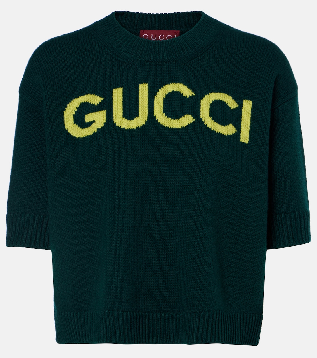 Logo wool top | Gucci