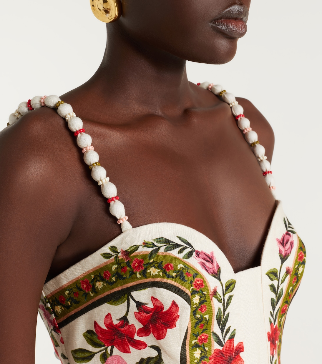 Wonder Rio belted linen jumpsuit | Farm Rio