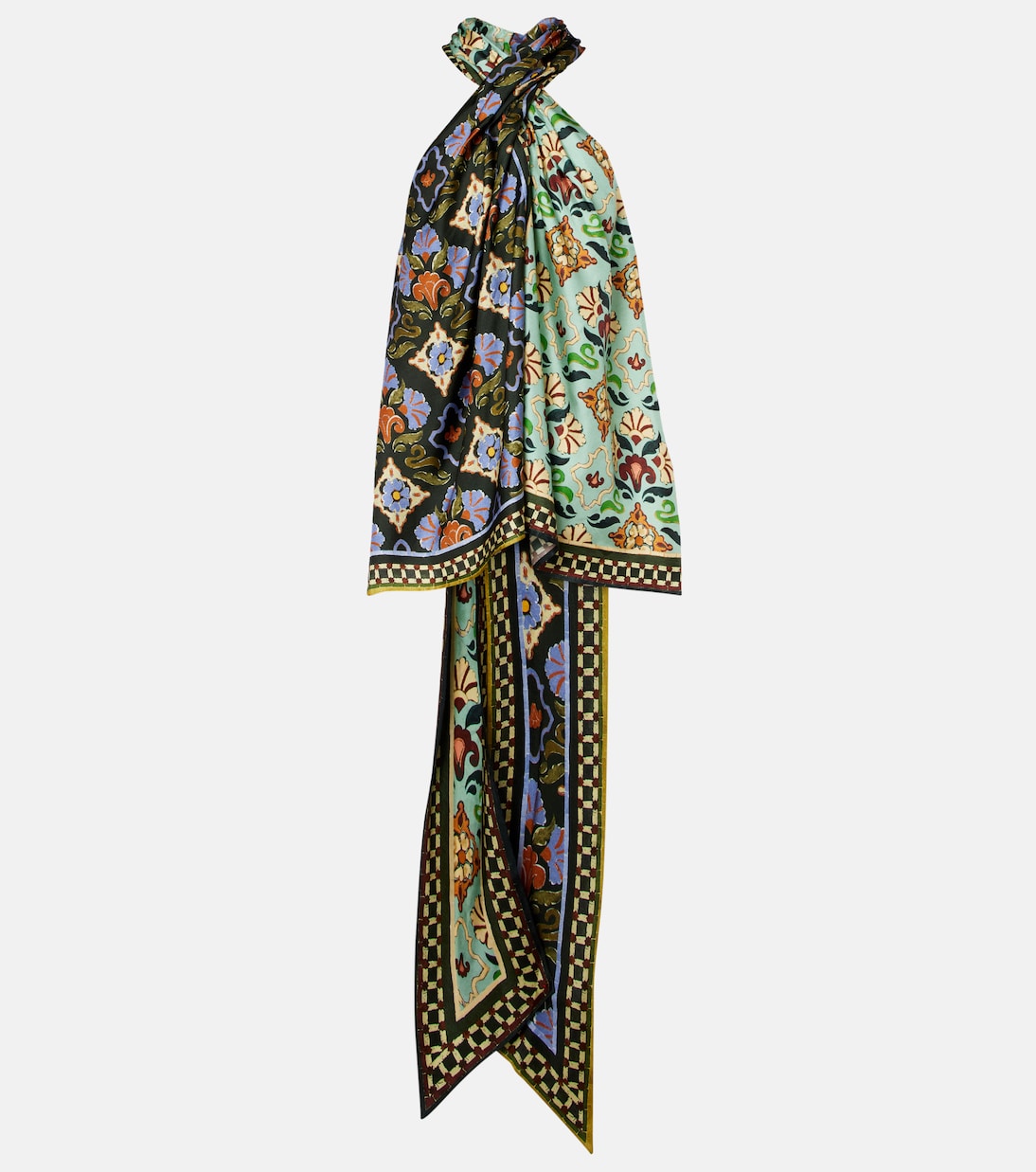 Top Cece in seta con stampa | Alémais