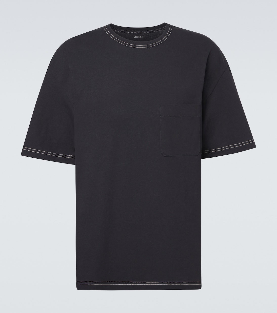 Cotton and linen T-shirt | Lemaire