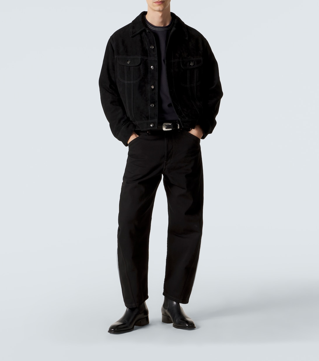 Cotton and linen T-shirt | Lemaire