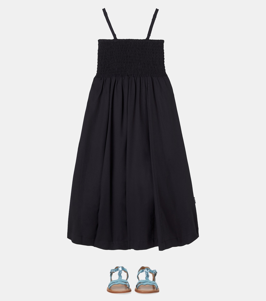 Shirred dress | Molo