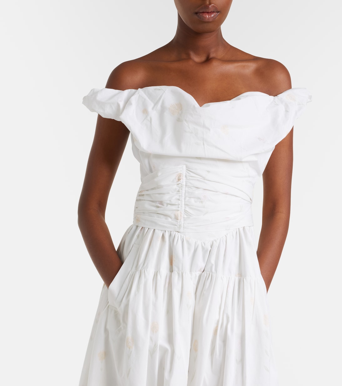 Vestido Sunday de mezcla de algodón floral | Vivienne Westwood