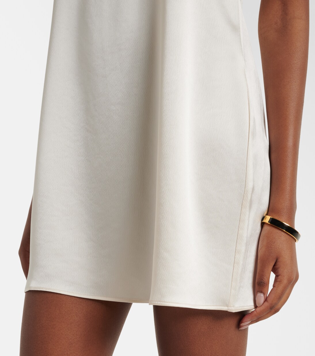 Barb satin minidress | Leset