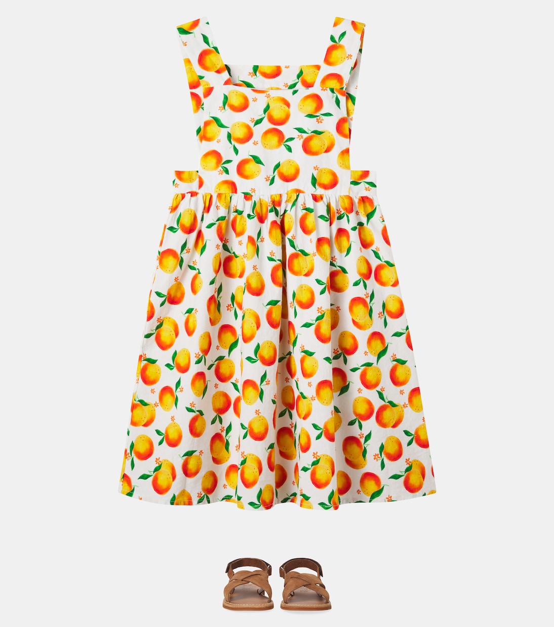 Kleid Larancinha aus Baumwolle | Fábula