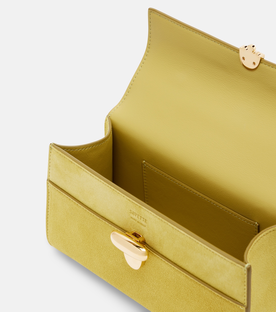 Henkeltasche Symmetry aus Veloursleder | Savette