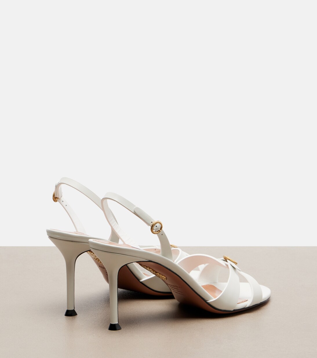 Iza leather slingback sandals | Aquazzura