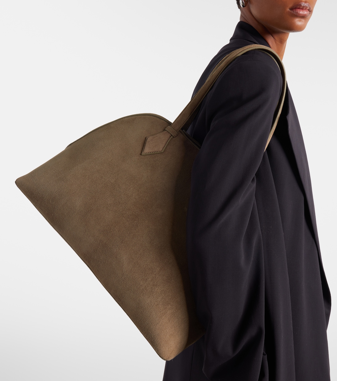 Harnick Medium suede shoulder bag | A.Emery