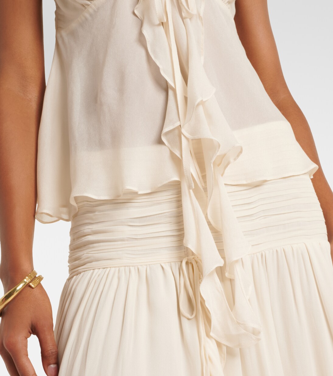 Camille ruffled camisole | Poupette St Barth