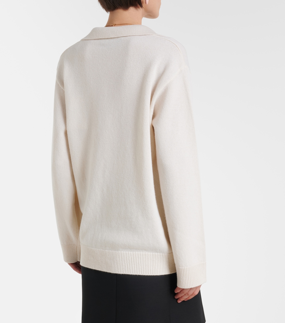 羊绒Polo毛衣 | Valentino