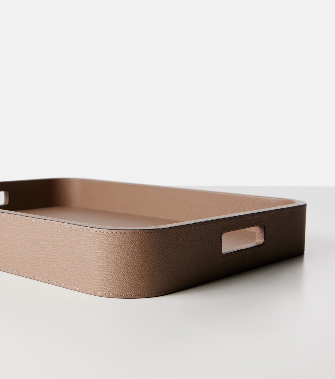 Plateau Polo Large en cuir | Giobagnara