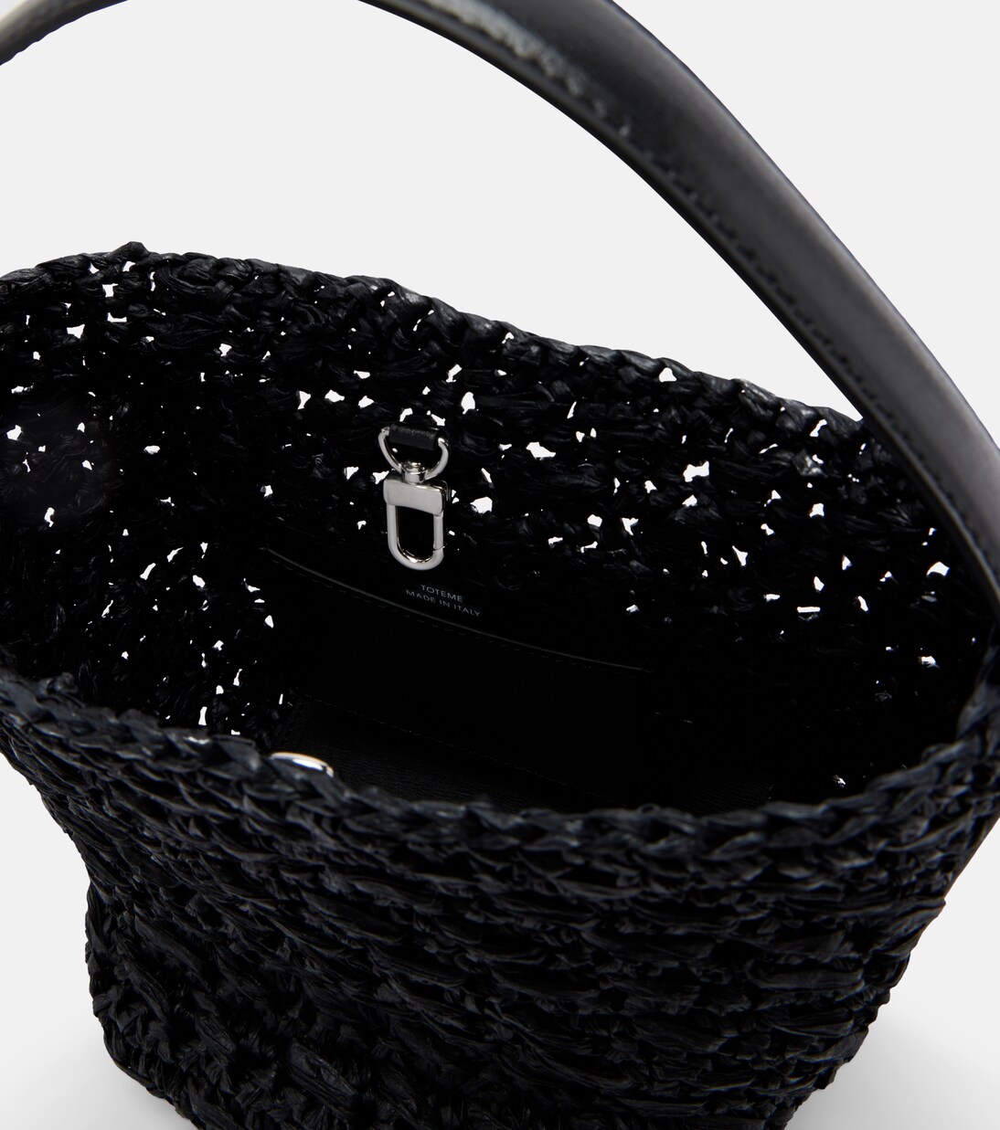 Belted Small raffia tote bag | Toteme