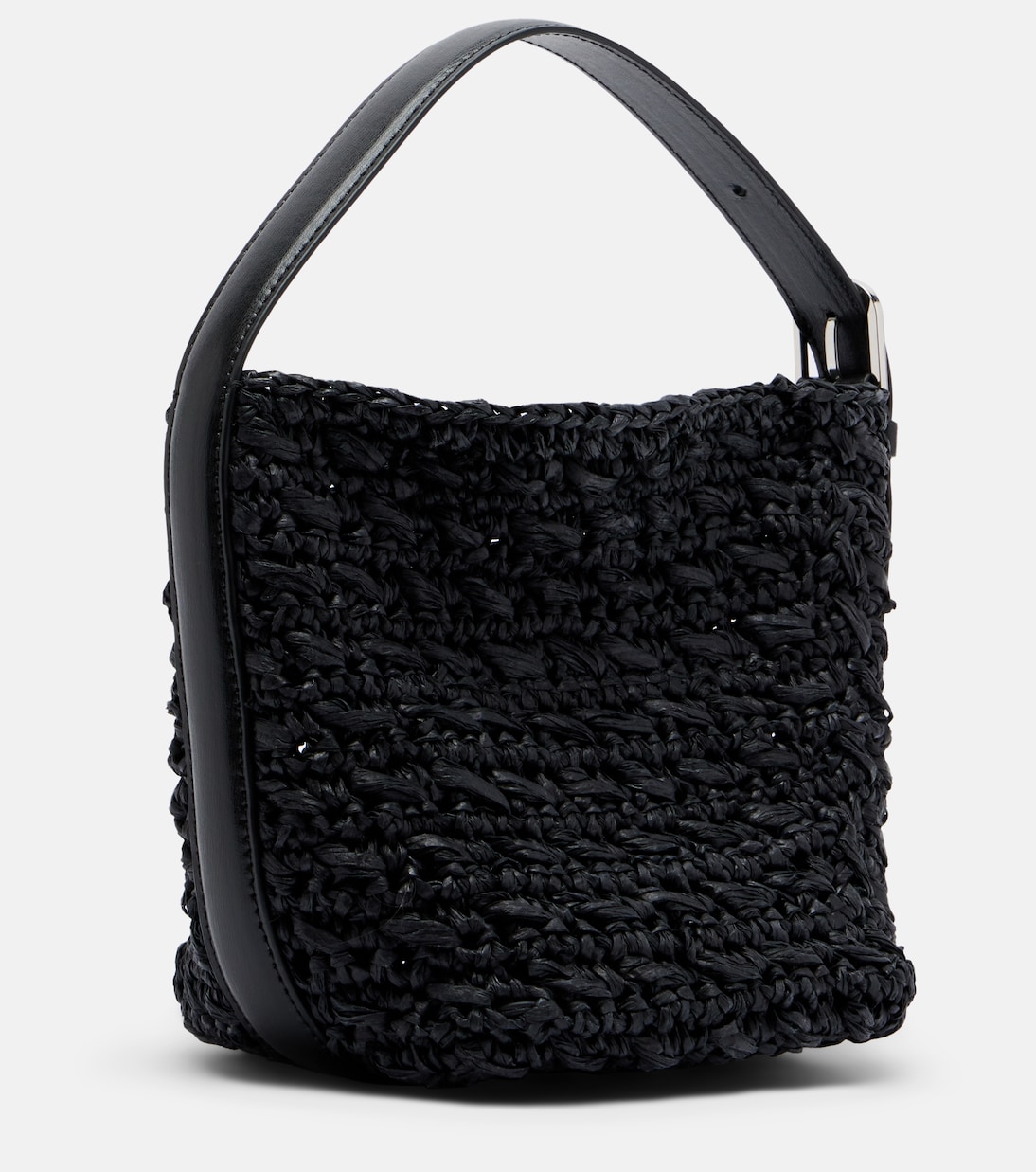 Belted Small raffia tote bag | Toteme
