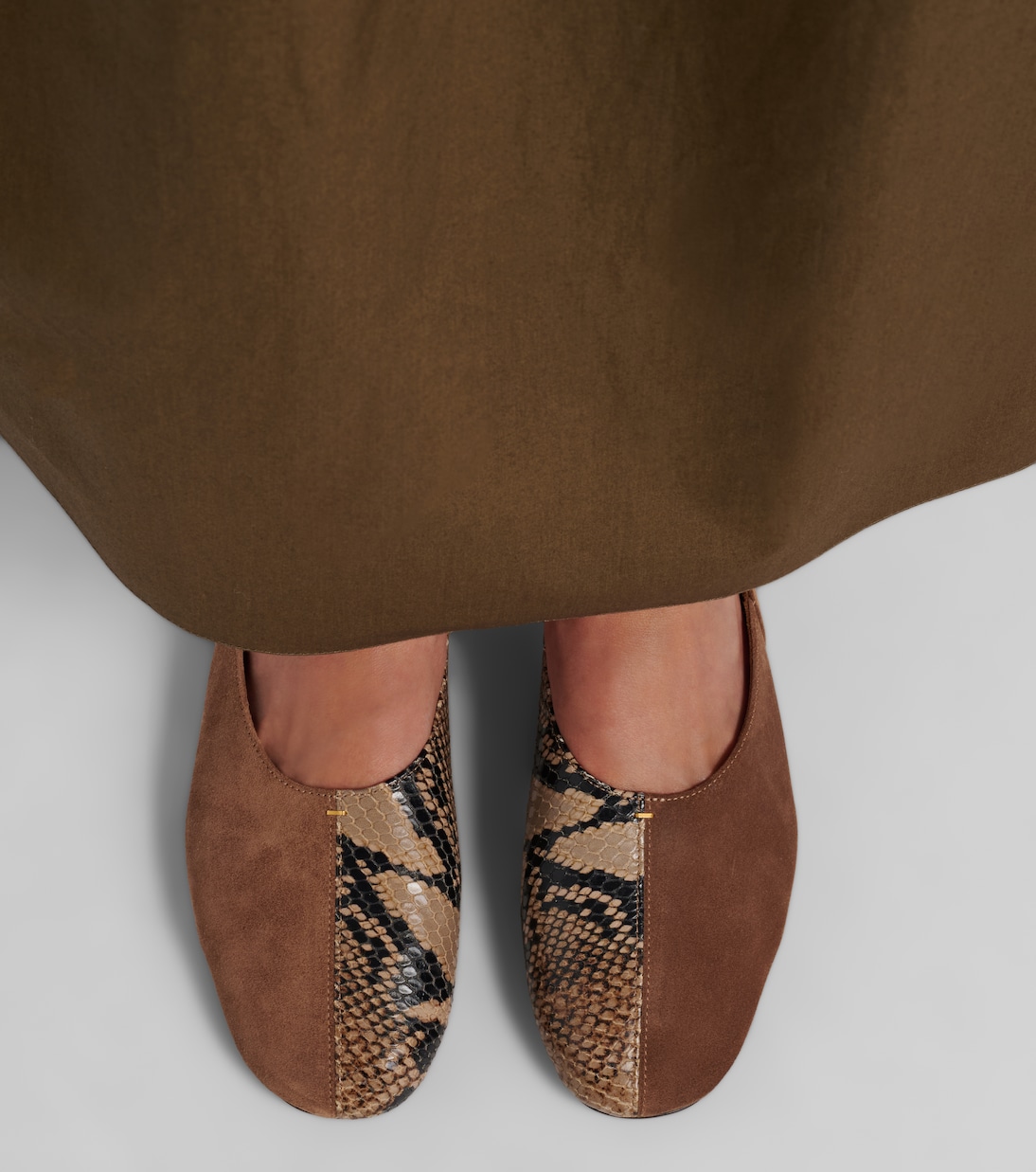 Ballerinas Jane aus Leder | Khaite