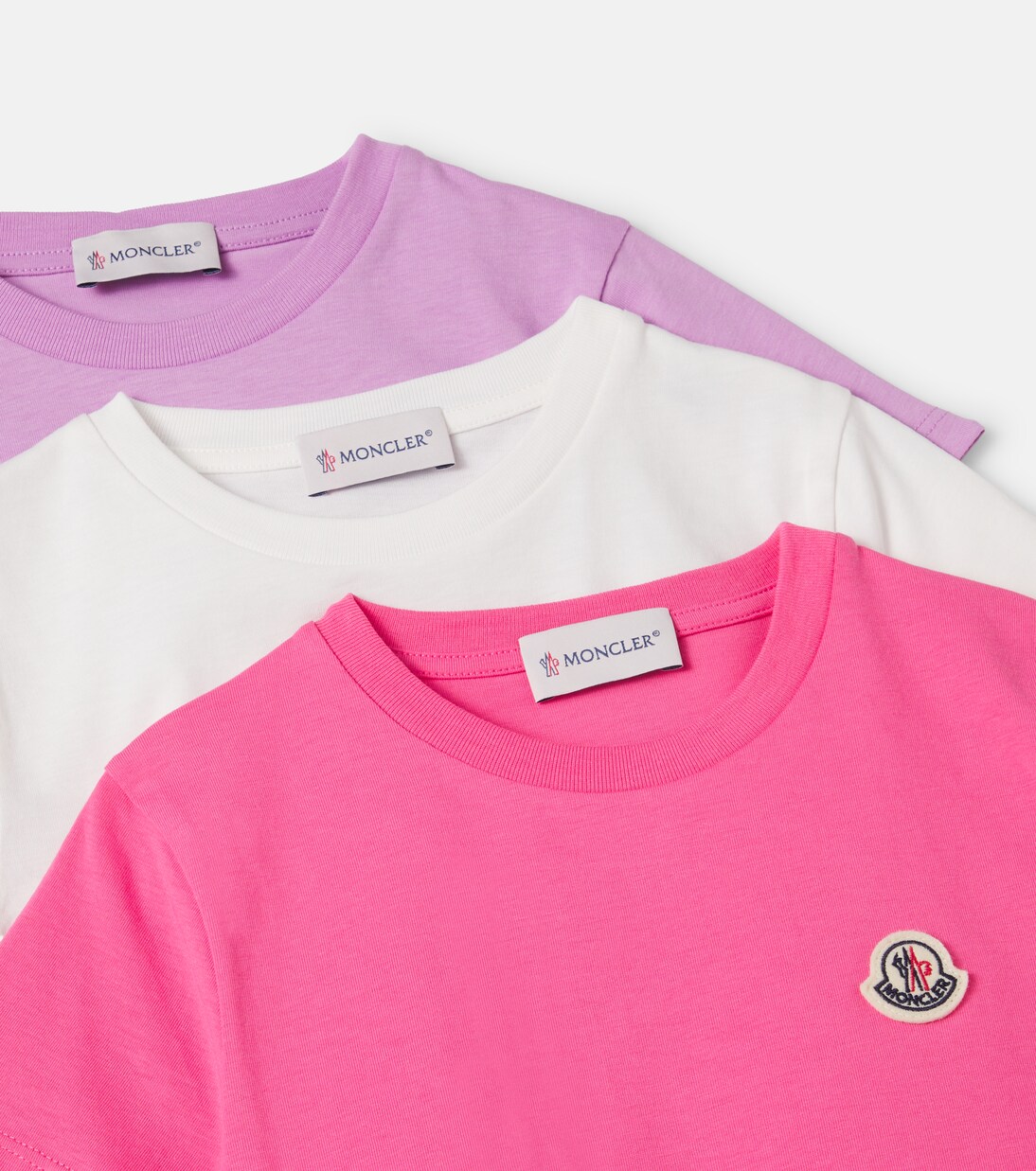 Set of 3 cotton jersey T-shirts | Moncler Enfant