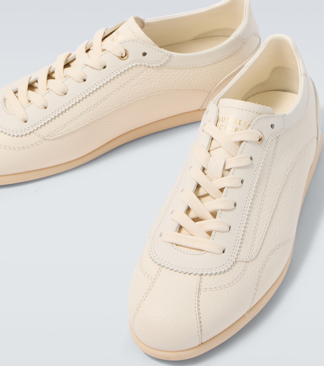 Leather sneakers | Brunello Cucinelli