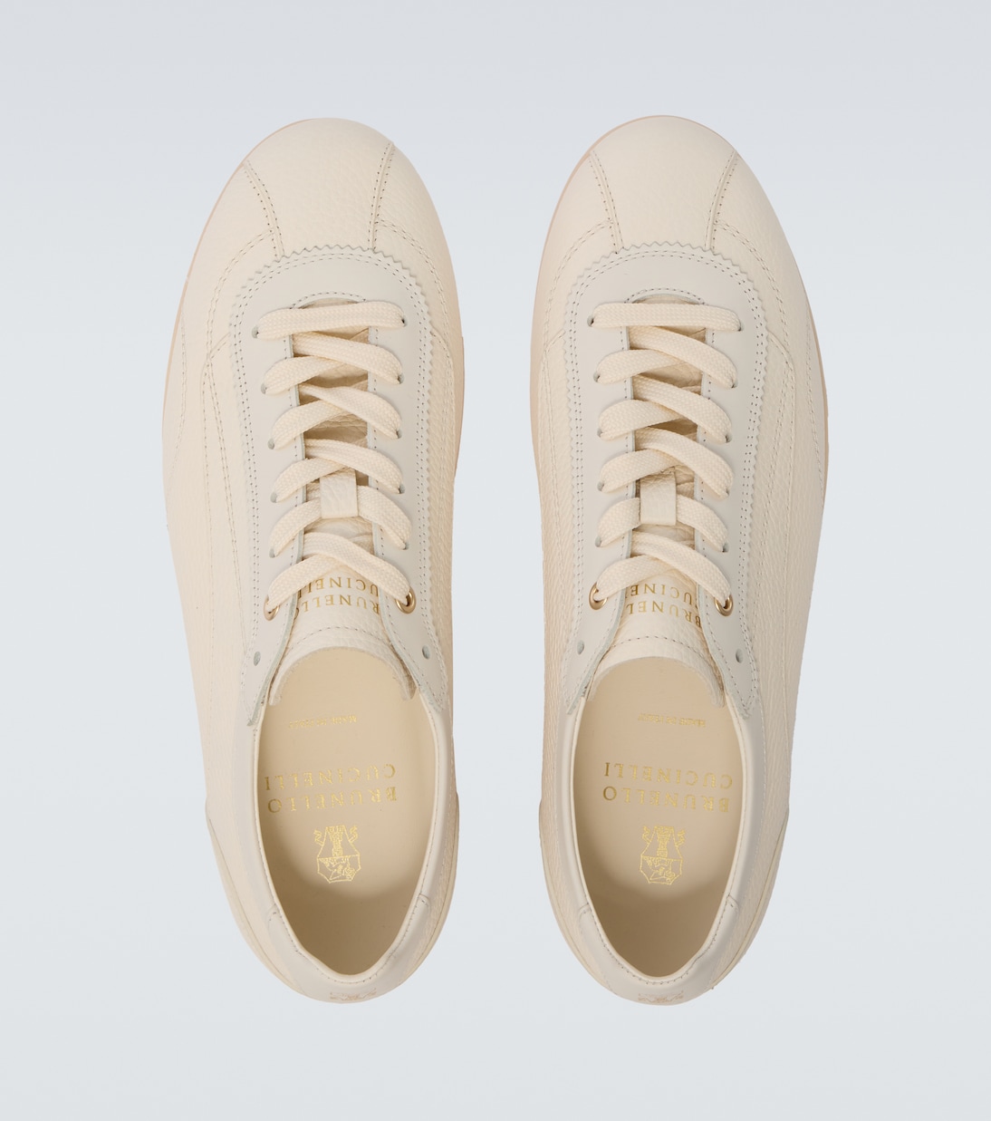 Leather sneakers | Brunello Cucinelli
