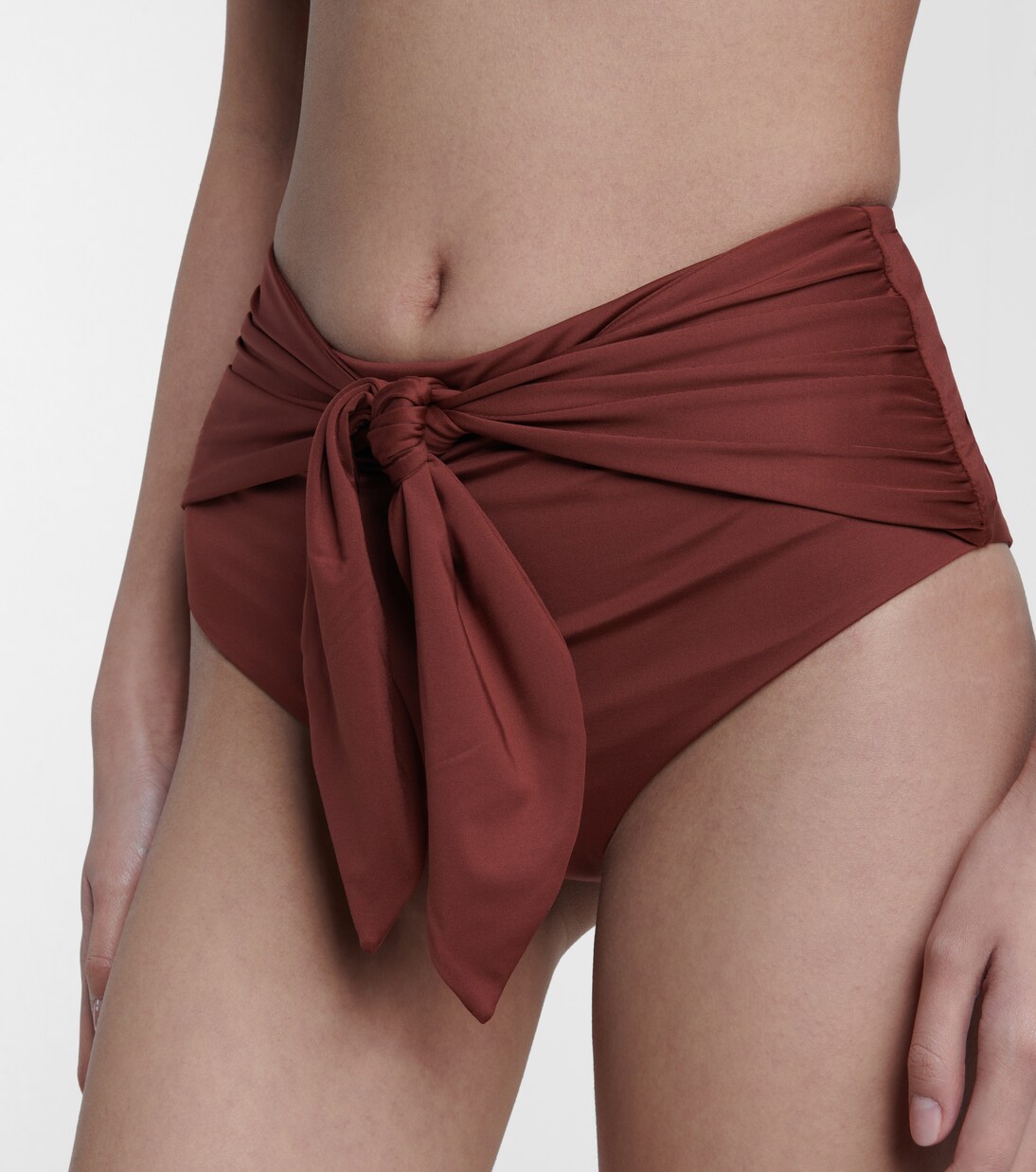 Culotte de bikini Farewell à taille haute | Johanna Ortiz