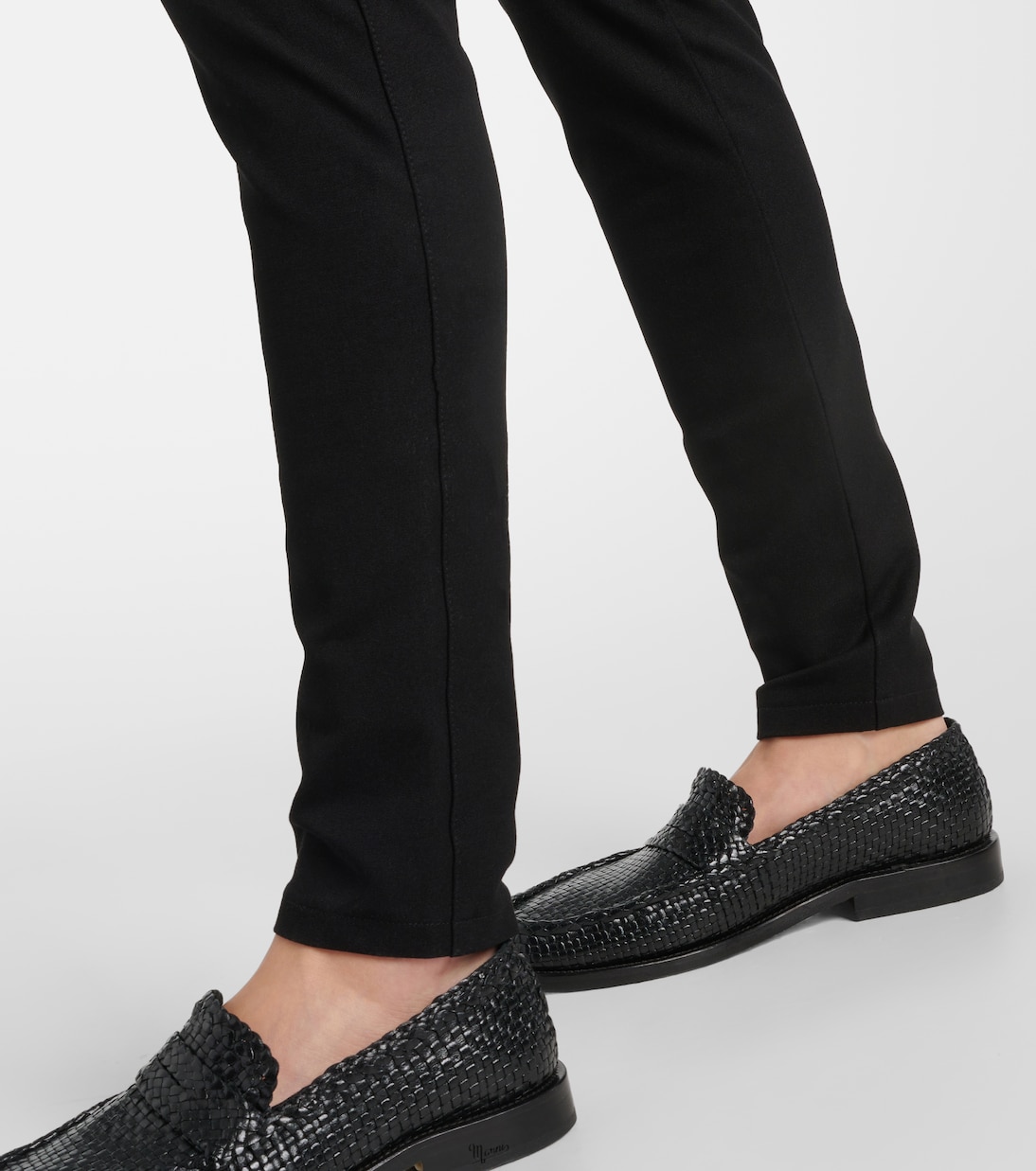 High-rise stretch-gabardine leggings | Joseph