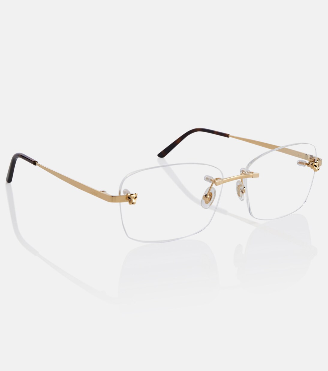 Panthère de Cartier rectangular glasses | Cartier Eyewear Collection