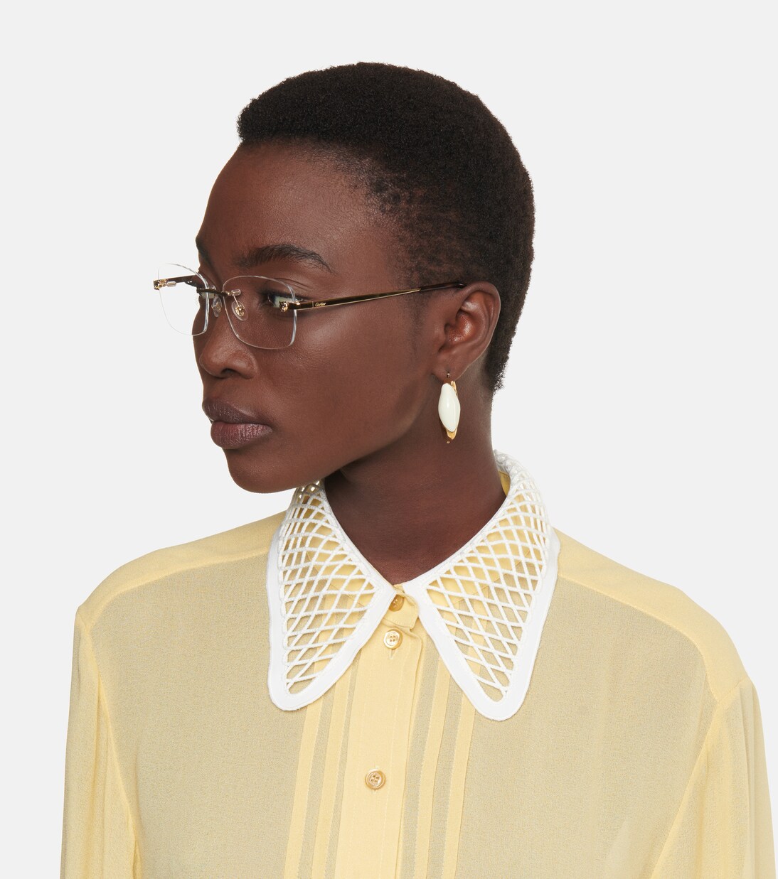 Panthère de Cartier rectangular glasses | Cartier Eyewear Collection