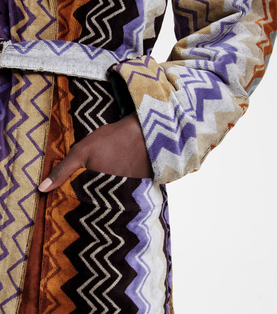 Giacomo cotton bathrobe | Missoni