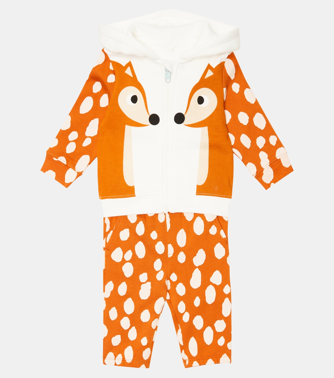 Baby printed cotton tracksuit | Stella McCartney Kids