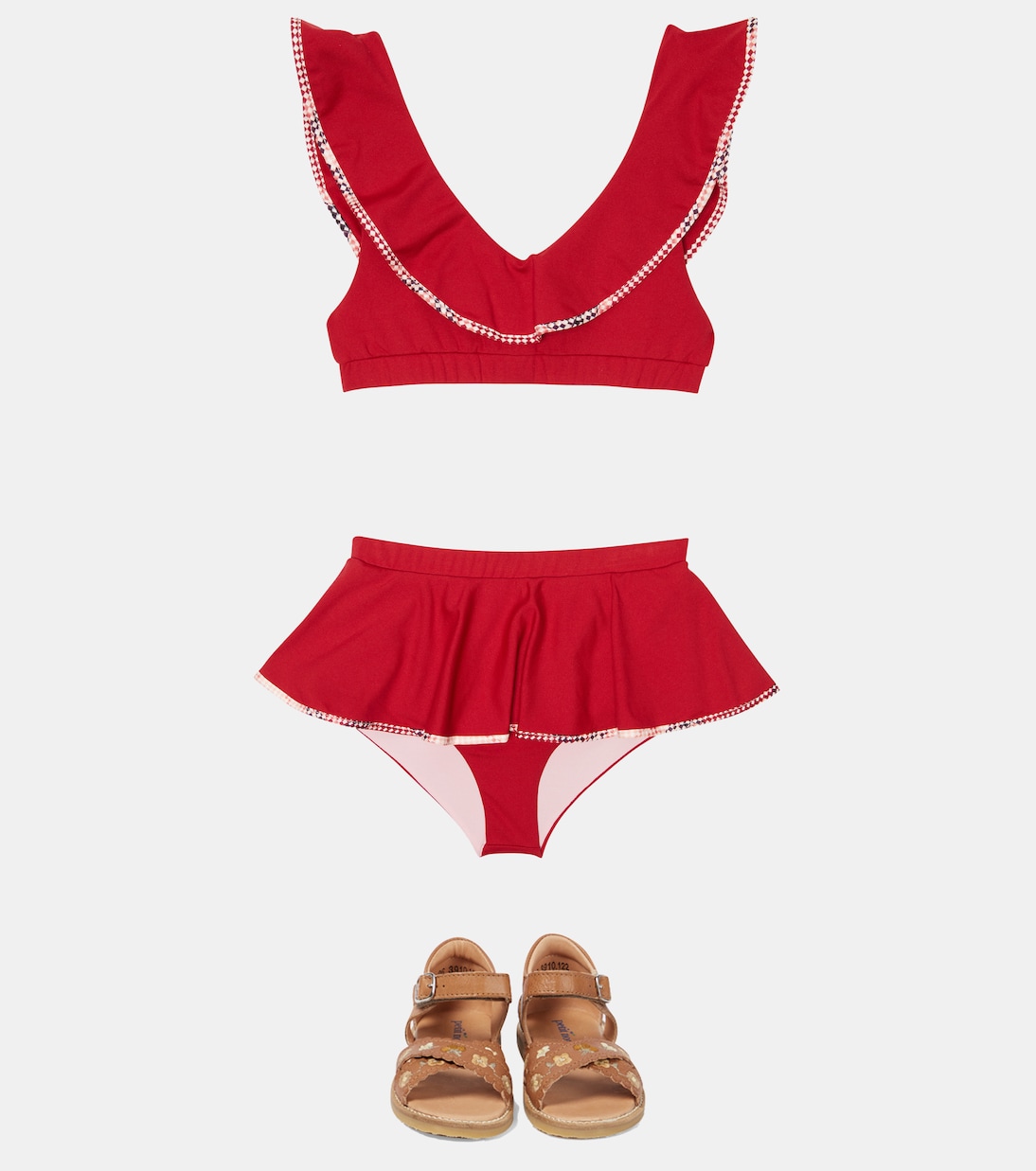 Piana ruffled bikini top | Marysia Bumby