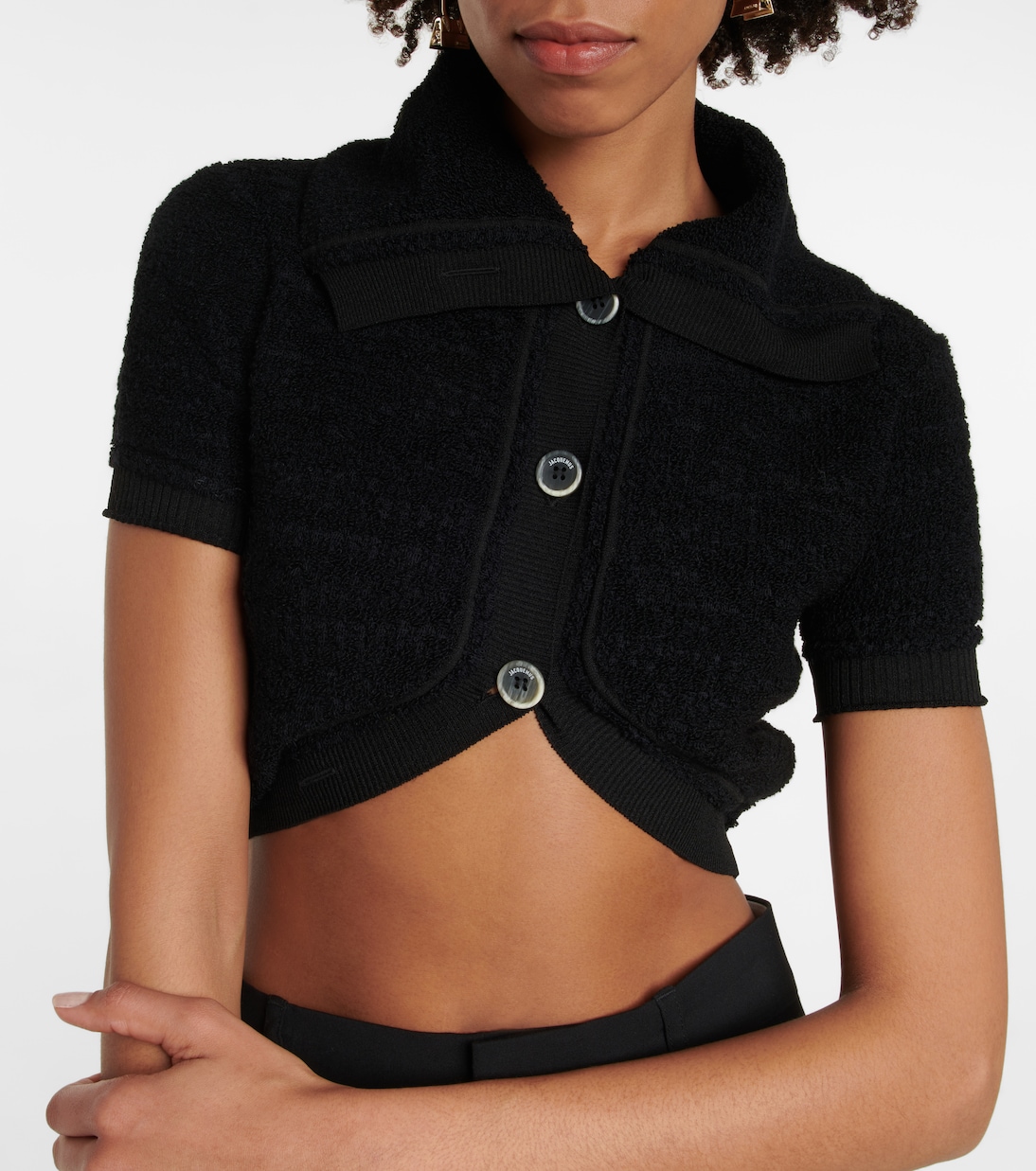 Cropped-Top Le Cardigan Campana | Jacquemus
