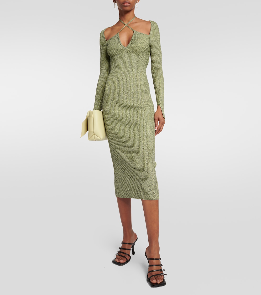 Midikleid Elijah aus Rippstrick | Simkhai