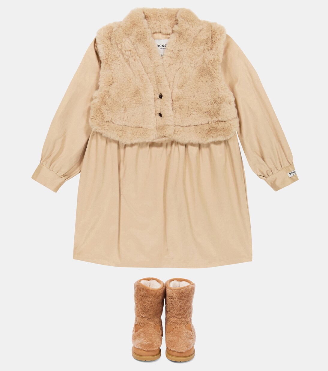 Benties cotton-blend dress | Donsje