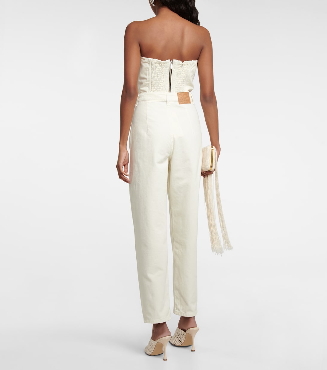 Jeans rectos de tiro alto | Magda Butrym