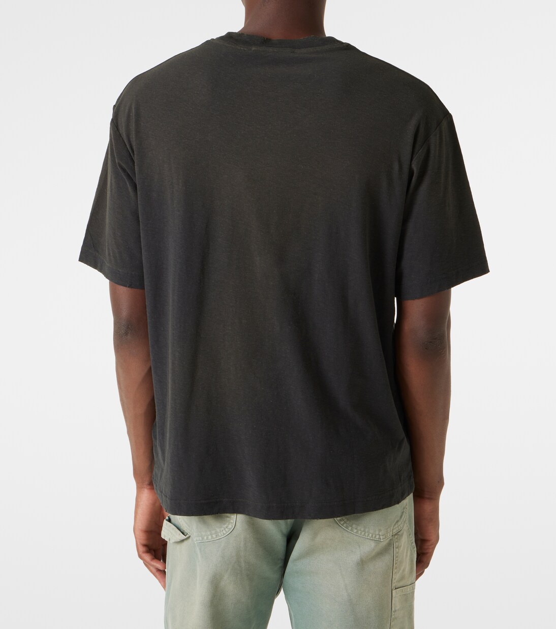 Camiseta en mezcla de algodón con logo | Acne Studios