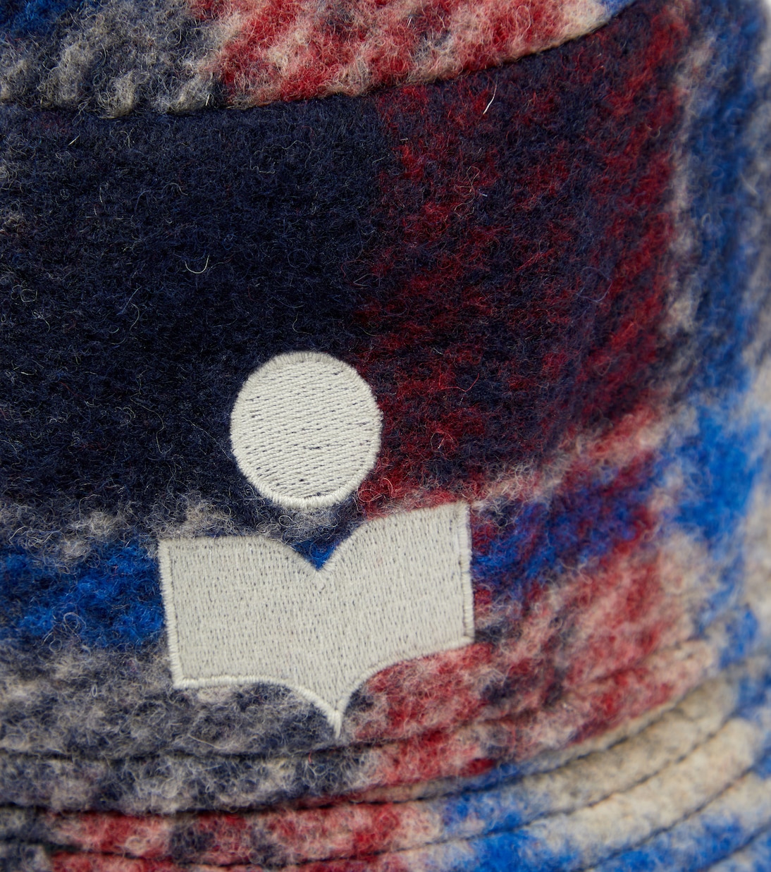 Haley checked wool-blend bucket hat | Isabel Marant