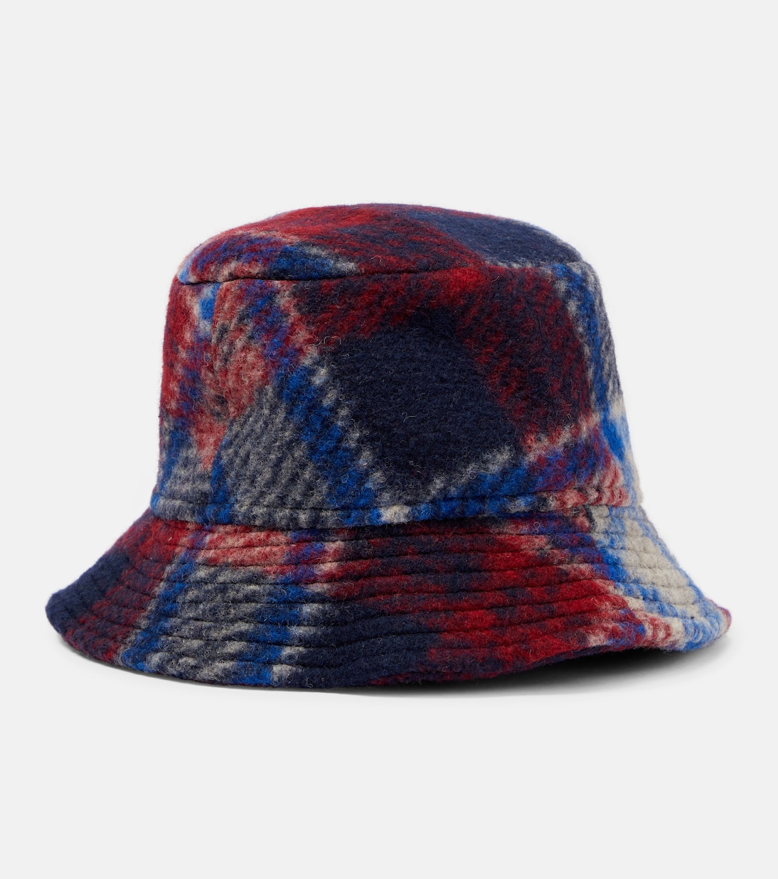 Haley checked wool-blend bucket hat | Isabel Marant