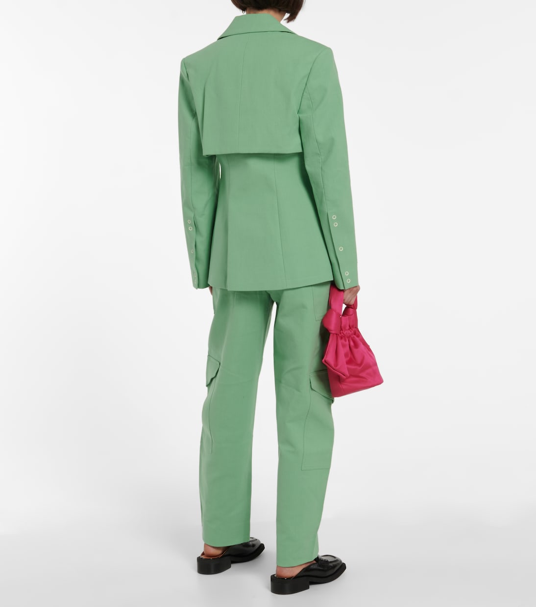 Blazer aus Baumwoll-Canvas | Ganni