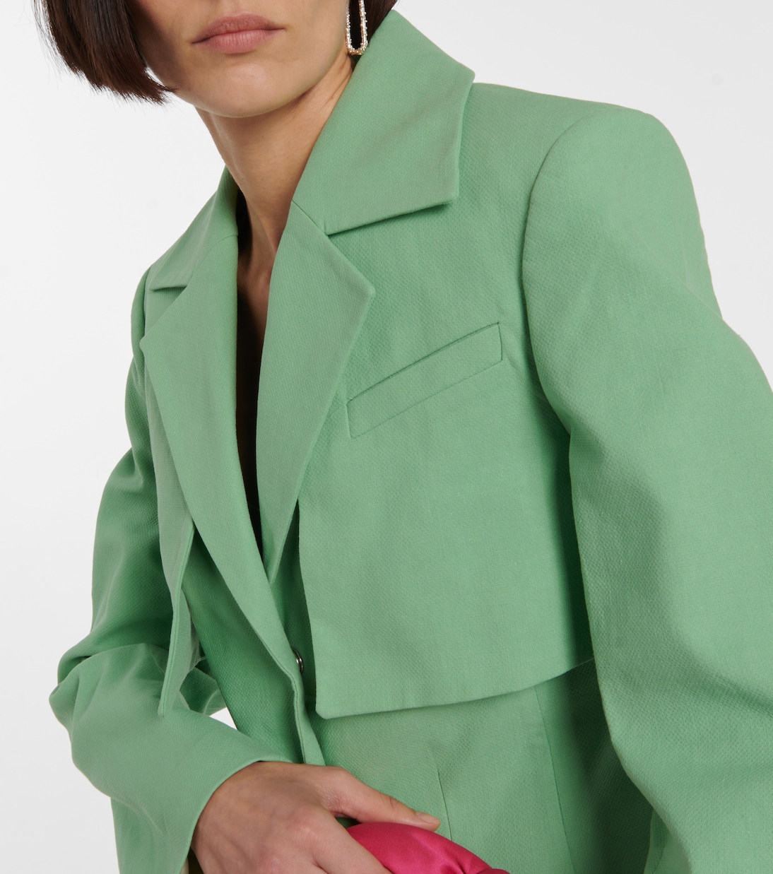 Blazer aus Baumwoll-Canvas | Ganni