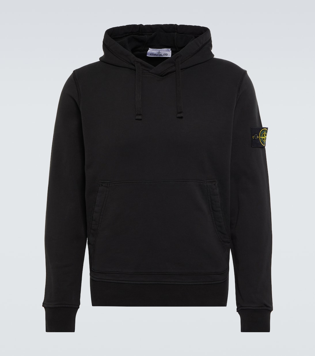 Compass cotton jersey hoodie | Stone Island