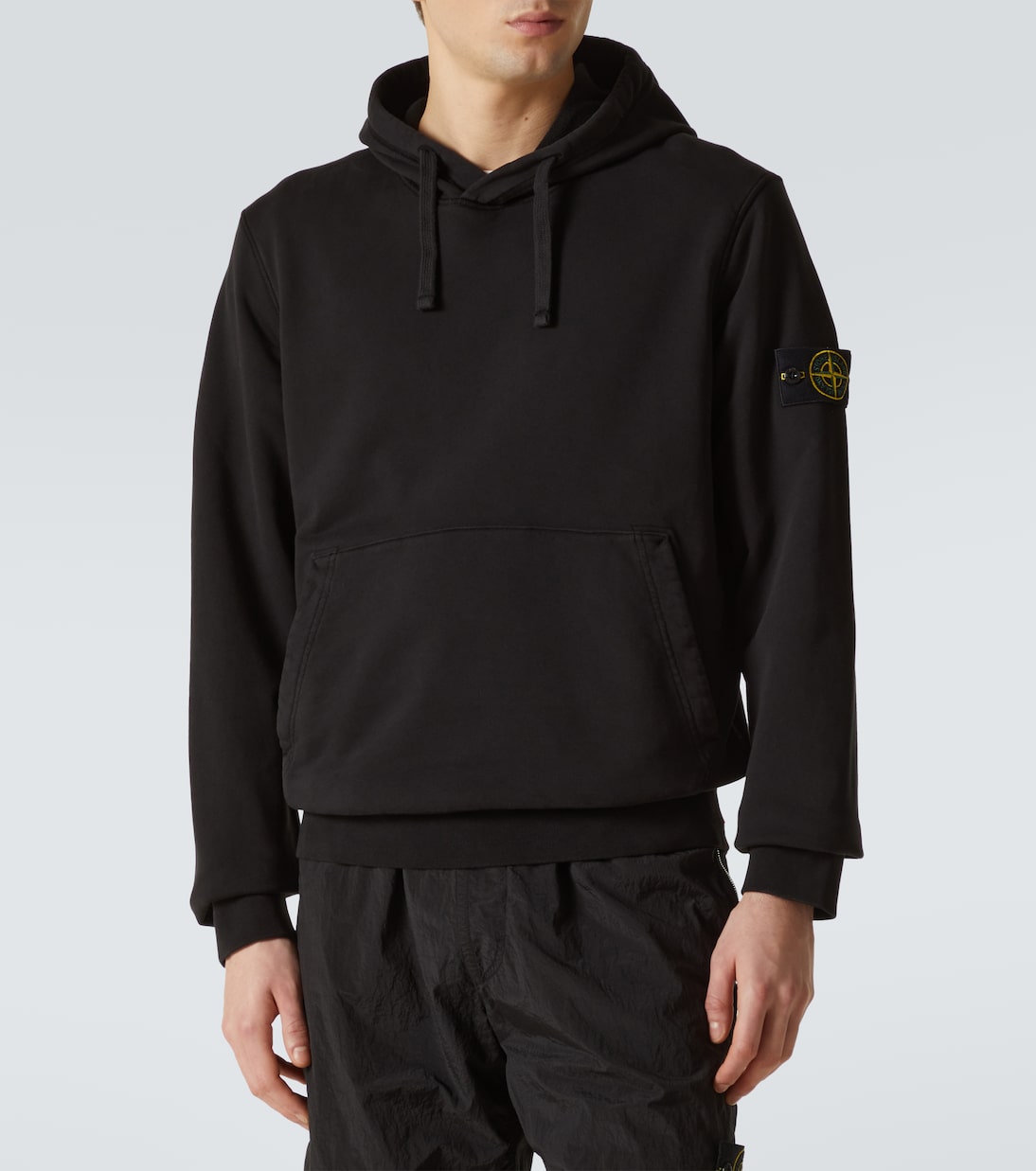 Compass cotton jersey hoodie | Stone Island
