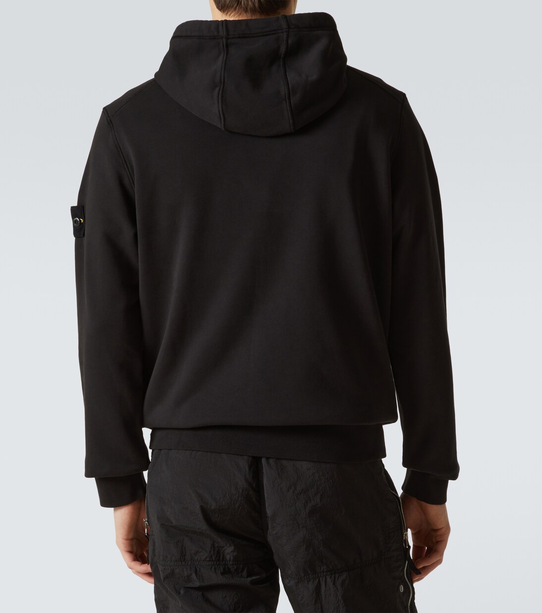Compass cotton jersey hoodie | Stone Island